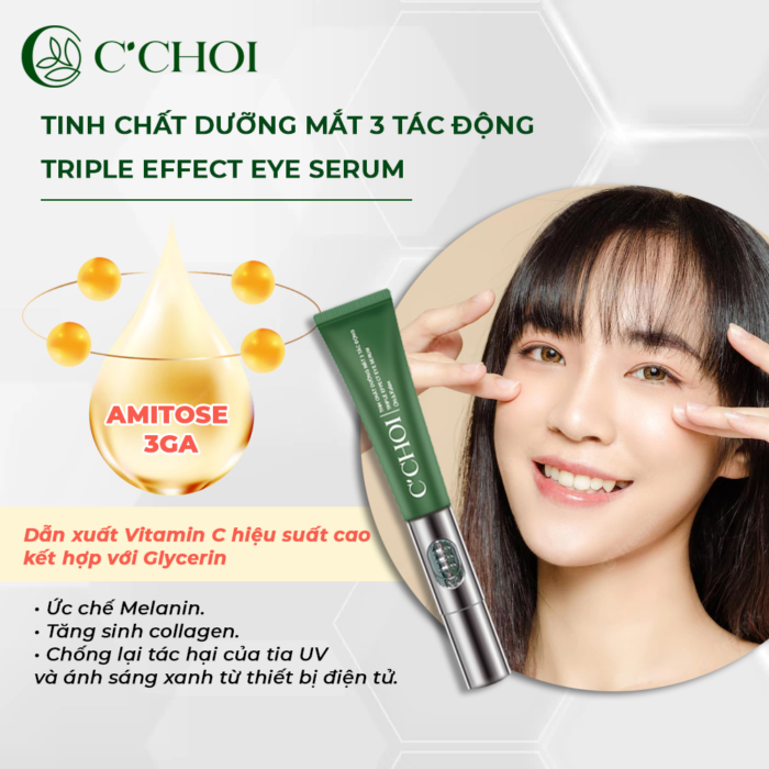 Tinh chất dưỡng mắt 3 tác động C’Choi
