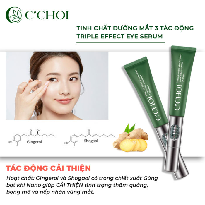 Tinh chất dưỡng mắt 3 tác động C’Choi